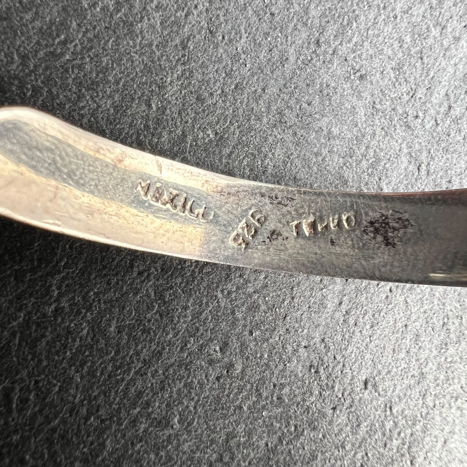 MEXICO STERLING SILVER シルバー925 バングル タスコ ヴィンテージ ハンドメイド ミニマル バングル ブレスレット メンズ レディース ユニセックス スターリングシルバー Taxco Vintage Jewelry