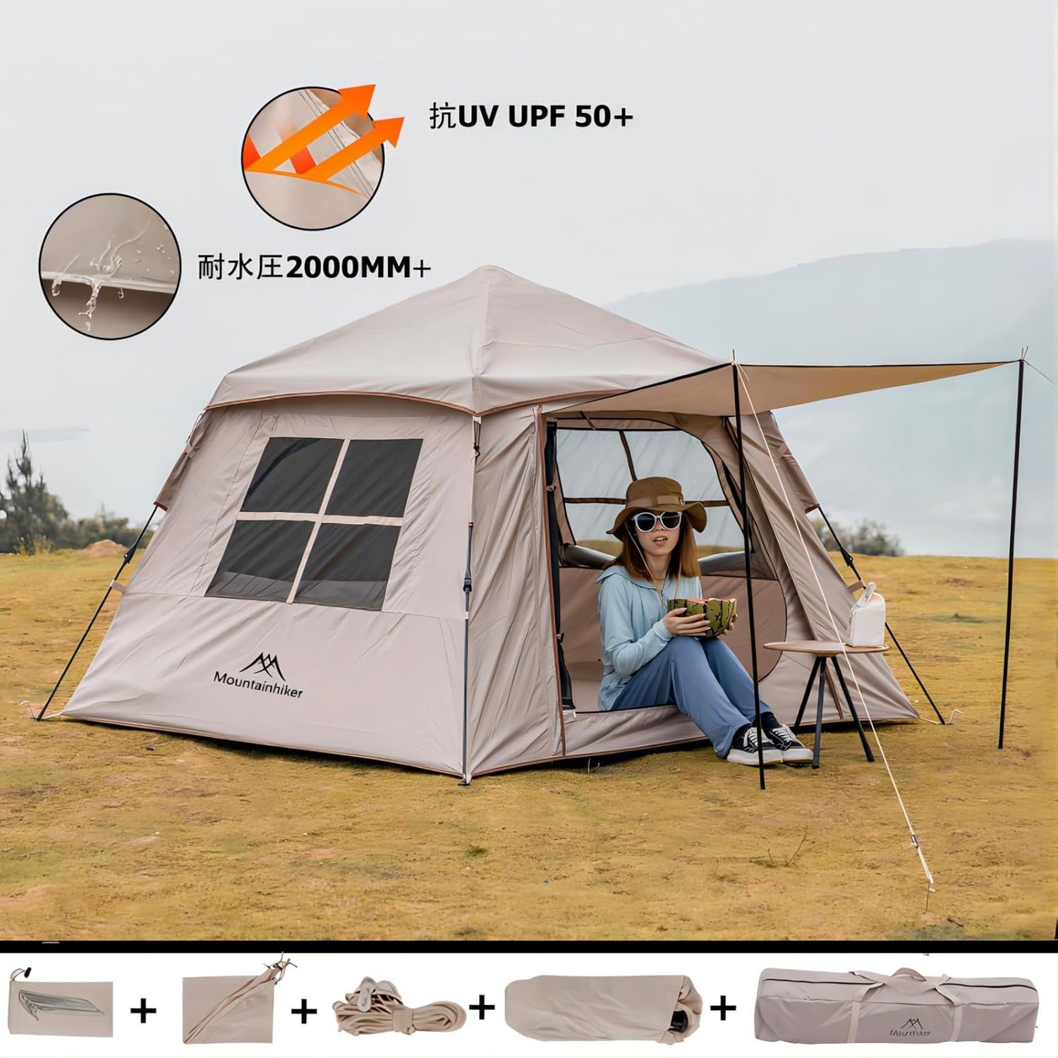 フランス軍 F1 テント （ナイロン製） ソロキャンプにも最適！フランス