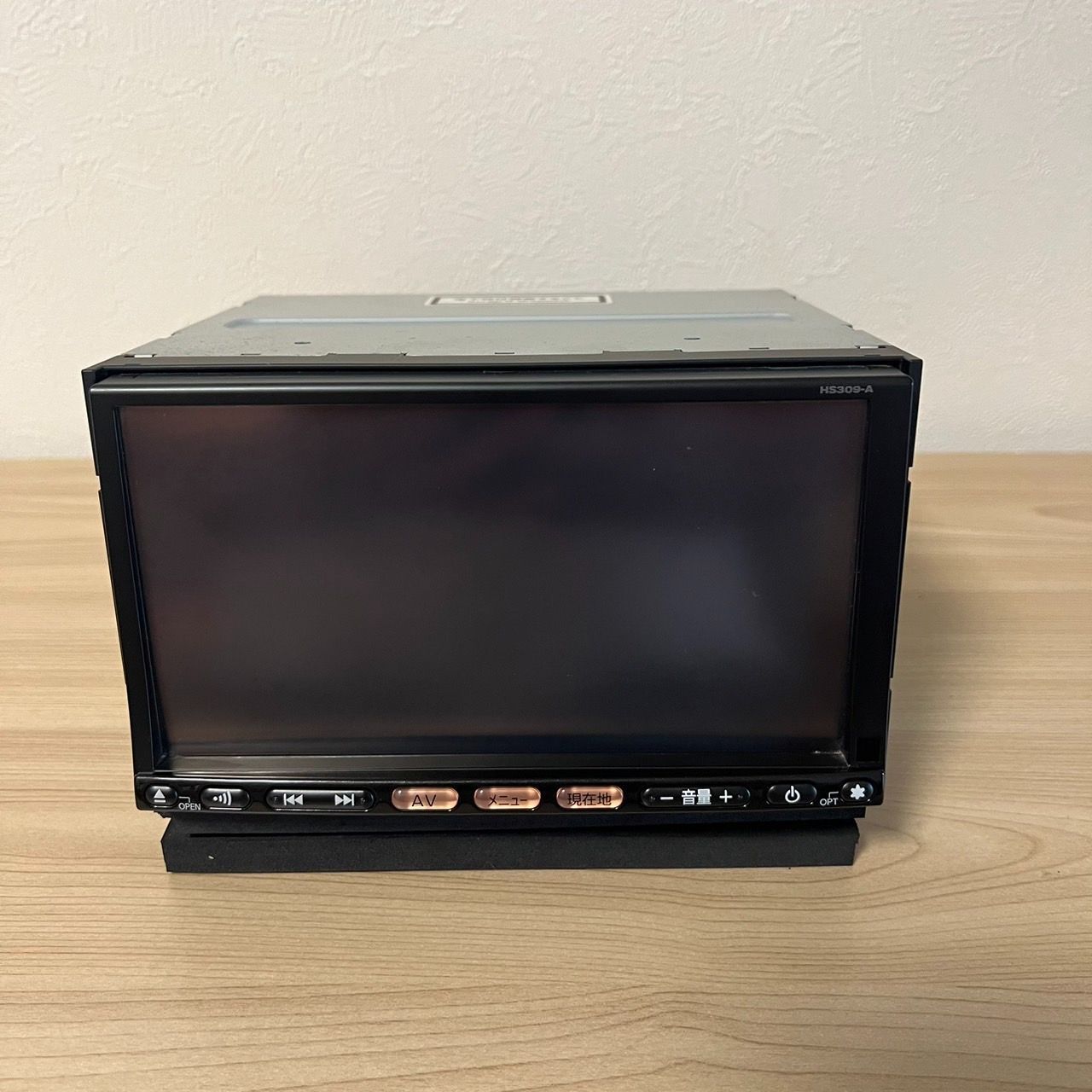 日産純正ナビ HS309-A HDDナビ ワンセグTV DVD再生OK【管理番号 2419