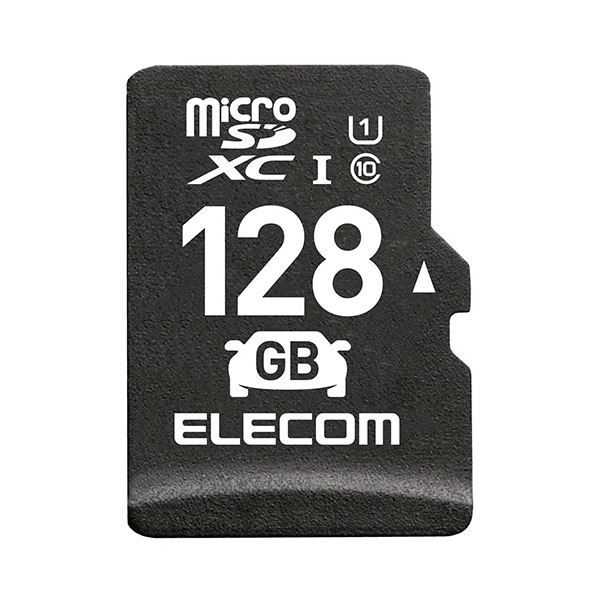 （まとめ）エレコム ドライブレコーダー向けmicroSDXCメモリカード 128GB MF-DRMR128GU11 1枚