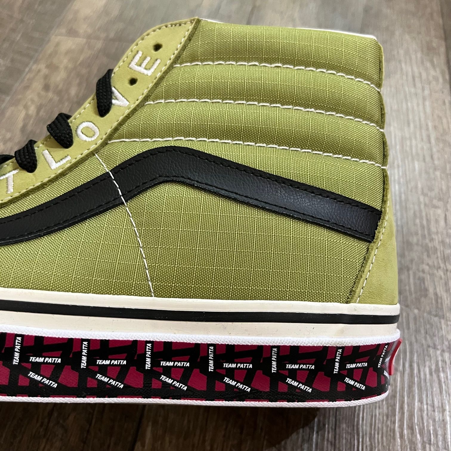 海外限定】vans×PATTA sk8-hi スケハイ-