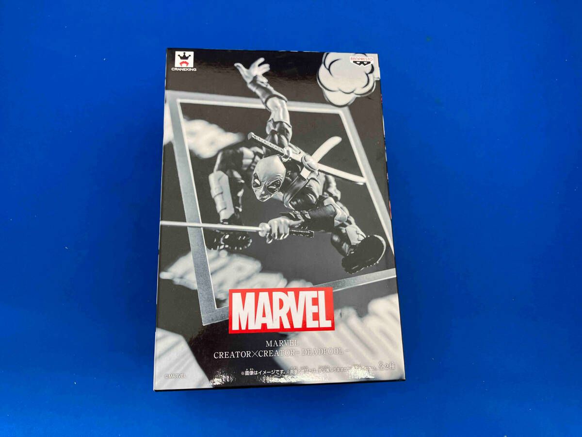 バンプレスト MARVEL CREATOR×CREATOR DEADPOOL - デッドプール単品 (モノクロ) バンプレスト デッドプｰル B(モノクロ) MARVEL CREATOR×CREATOR