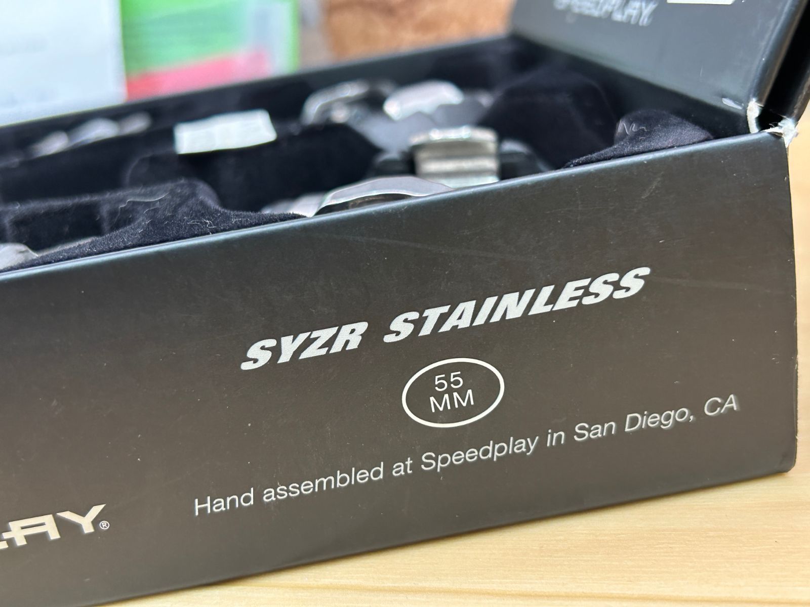 正月初売り!! 未使用 デッドストック品!! SPEEDPLAY SYZR STAINLESS 