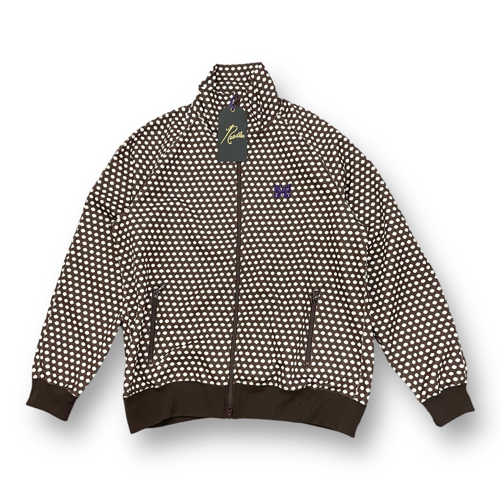 定価27500円 新品 NEEDLES 23SS Track Jacket-POLY JQ ARABESQUE POLKA