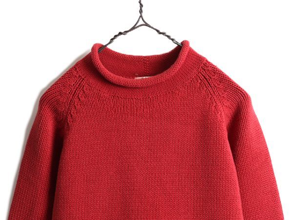 お得なクーポン配布中!】 90s J CREW ロールネック コットン ニット