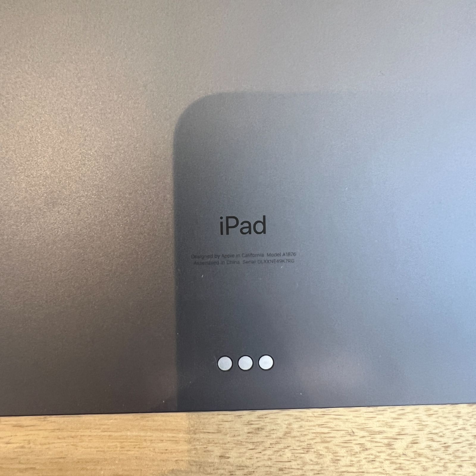 iPad Pro 12.9インチ 第3世代　スペースグレー 12.9インチiPad Pro Wi-Fi 256GB - スペースグレイ（第3世代