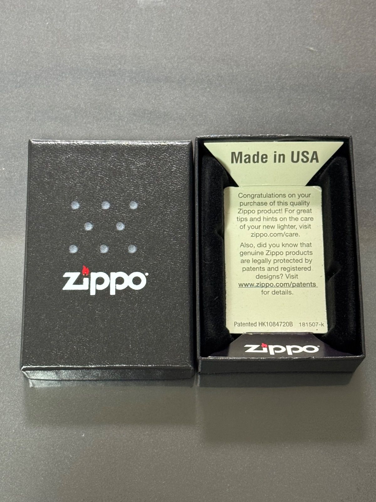 zippo ウィンディ ブルー 前面刻印 希少モデル 2025年製 Zippo
