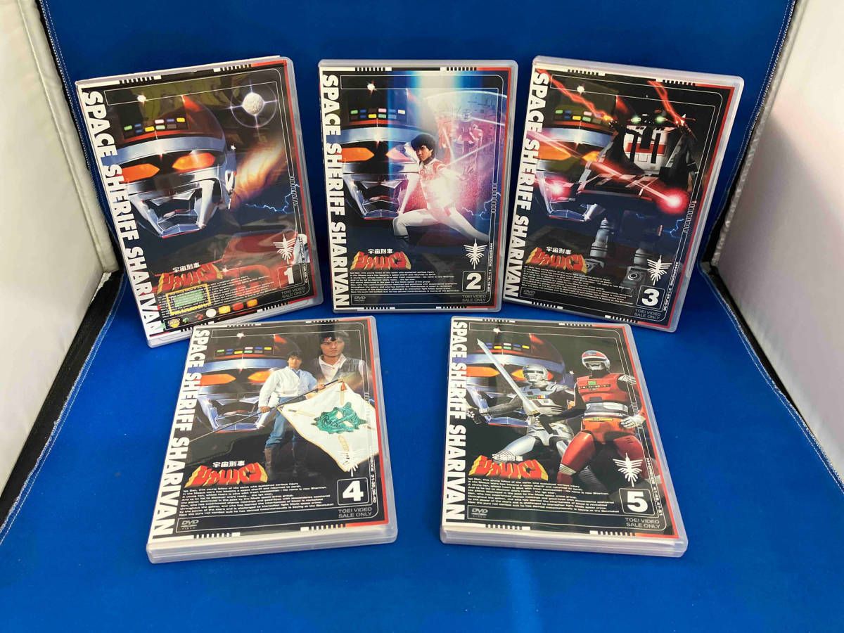 宇宙刑事シャリバン DVD 全5巻セット ケース付き 宇宙刑事シャリバン