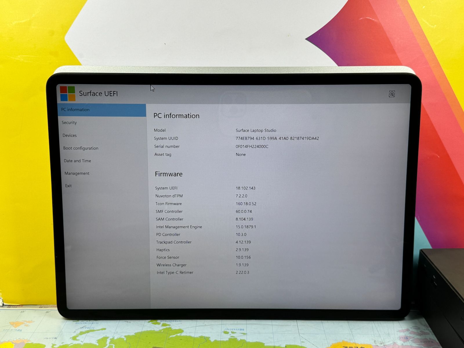 マイクロソフト Laptop Studio 第11世代 14.4型 タブレット