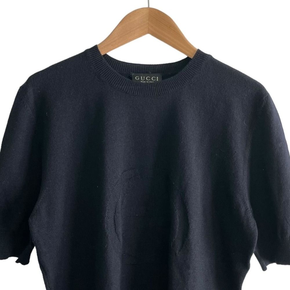 未使用】GUCCI グッチ トムフォード期 総柄ポンチョ チュニック