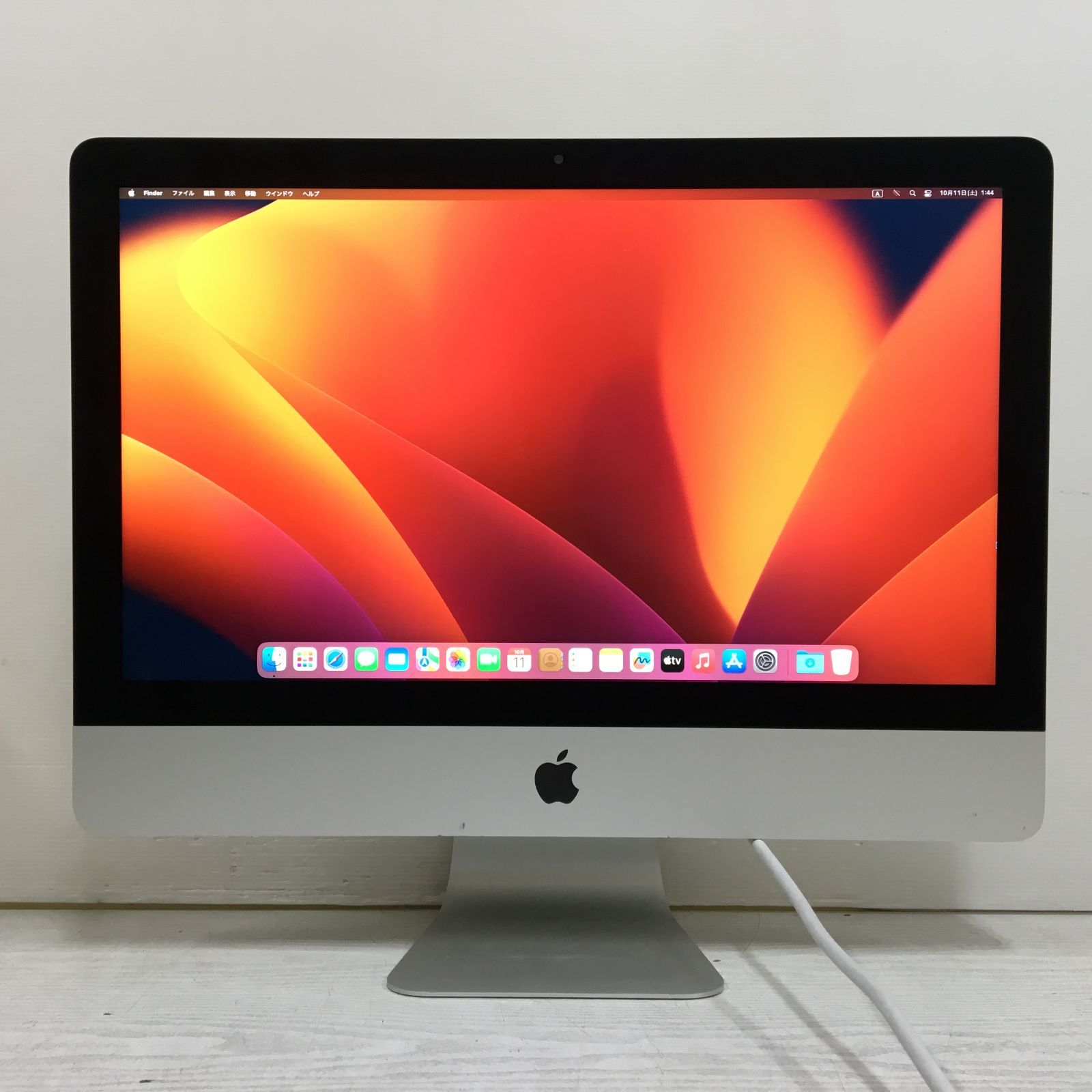 21.5インチ Apple iMac 21.5-inch 2017 A1418 Core i5 7360U 2.3GHz RAM 16GB HDD 1TB SSD 28GB Ventura 動作品