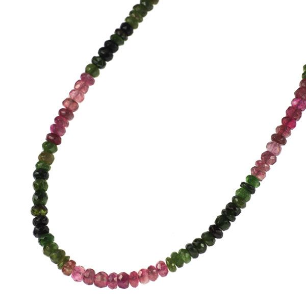 トルマリン ネックレス マルチカラー Pt850 マルチカラートルマリン ネックレス 90.00ct - メルカリ