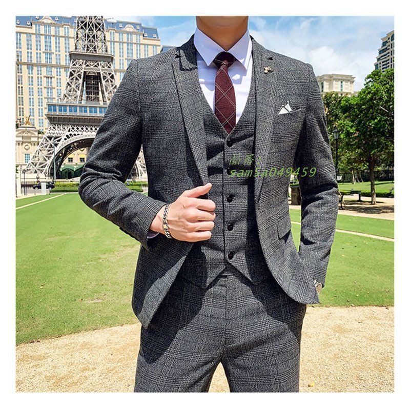 イギリス風 スタイリッシュスーツ