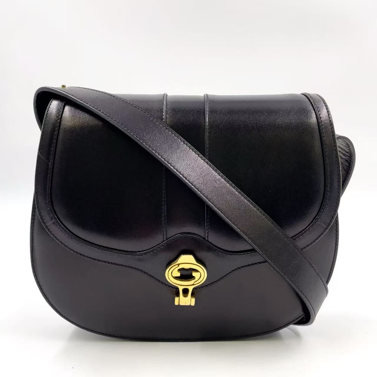 POLÈNE ブラウンレザー ショルダーバッグ POLÈNE ブラックレザー POLÈNE ブラウンレザー ショルダーバッグ POLÈNE ブラックレザー