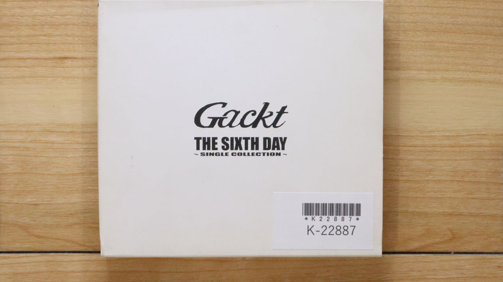 国内盤CD☆GACKT/GACKT□ THE SIXTH DAY ~SINGLE COLLECTION