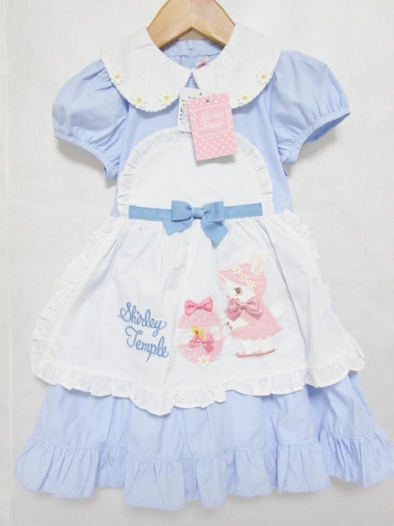 【新品タグ付き】ShirleyTemple　ワンピース　110cm　シャーリーテンプル　エプロン　送料込み　475320