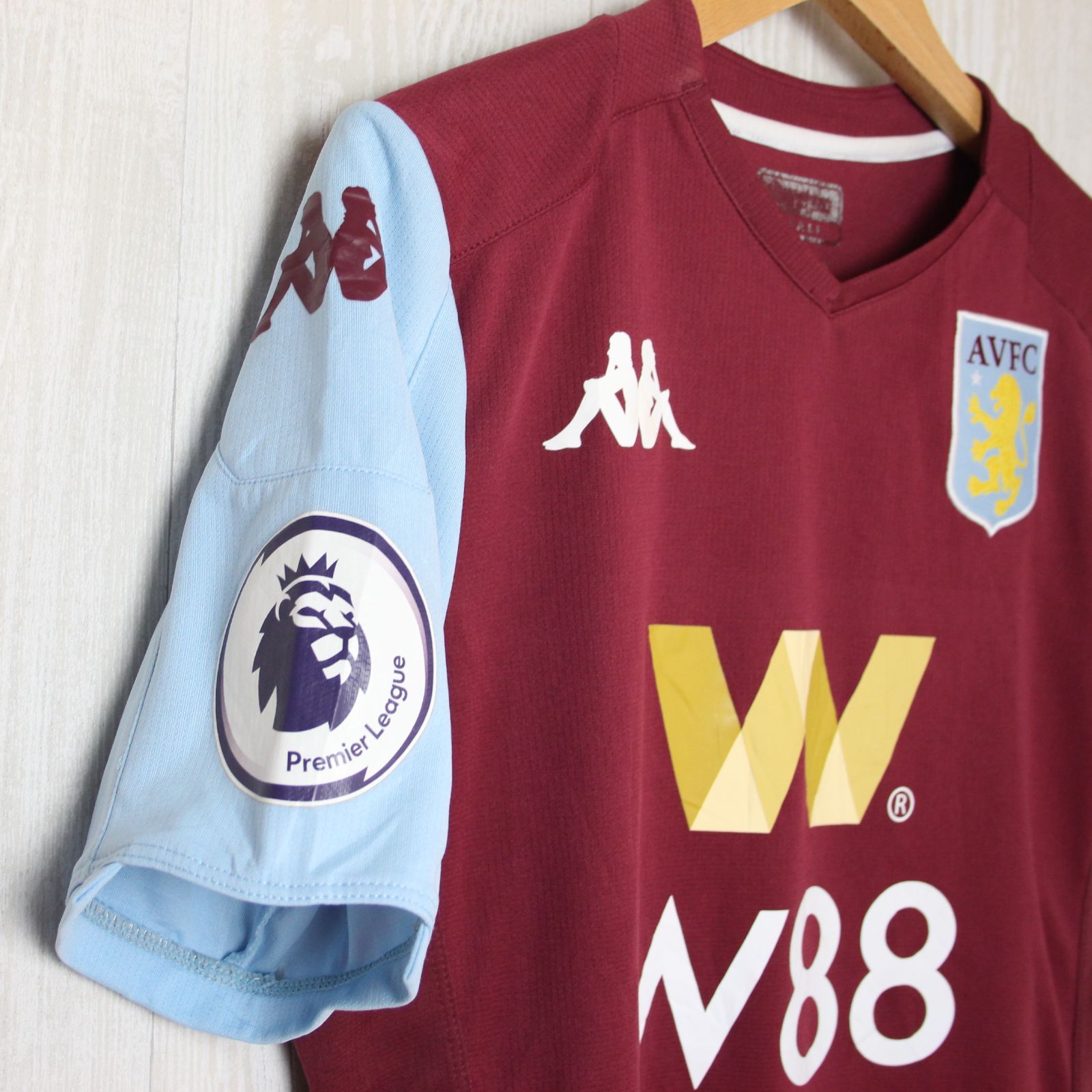 海外輸入】アストンヴィラFC AVFC サッカーユニフォーム メンズS