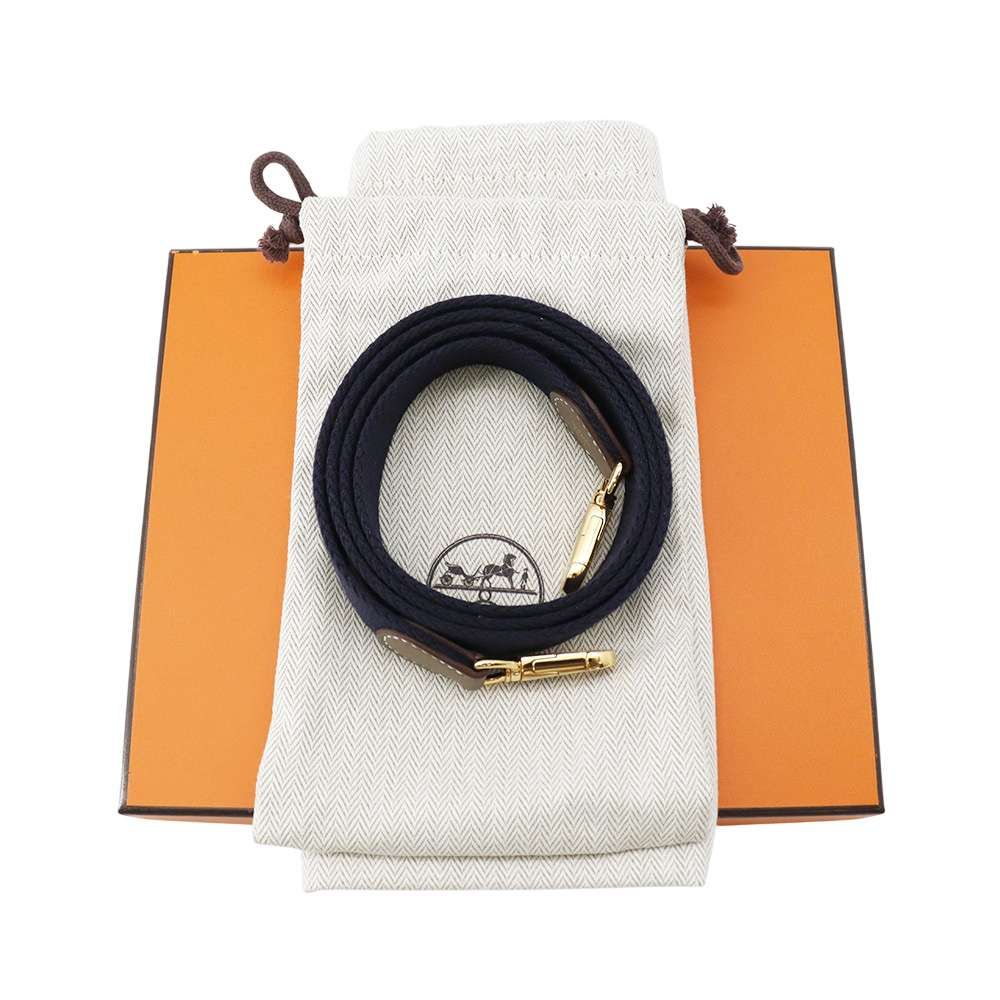 エルメス エブリンTPM アマゾン エトゥープ/ブルーインディゴ/ゴールド  