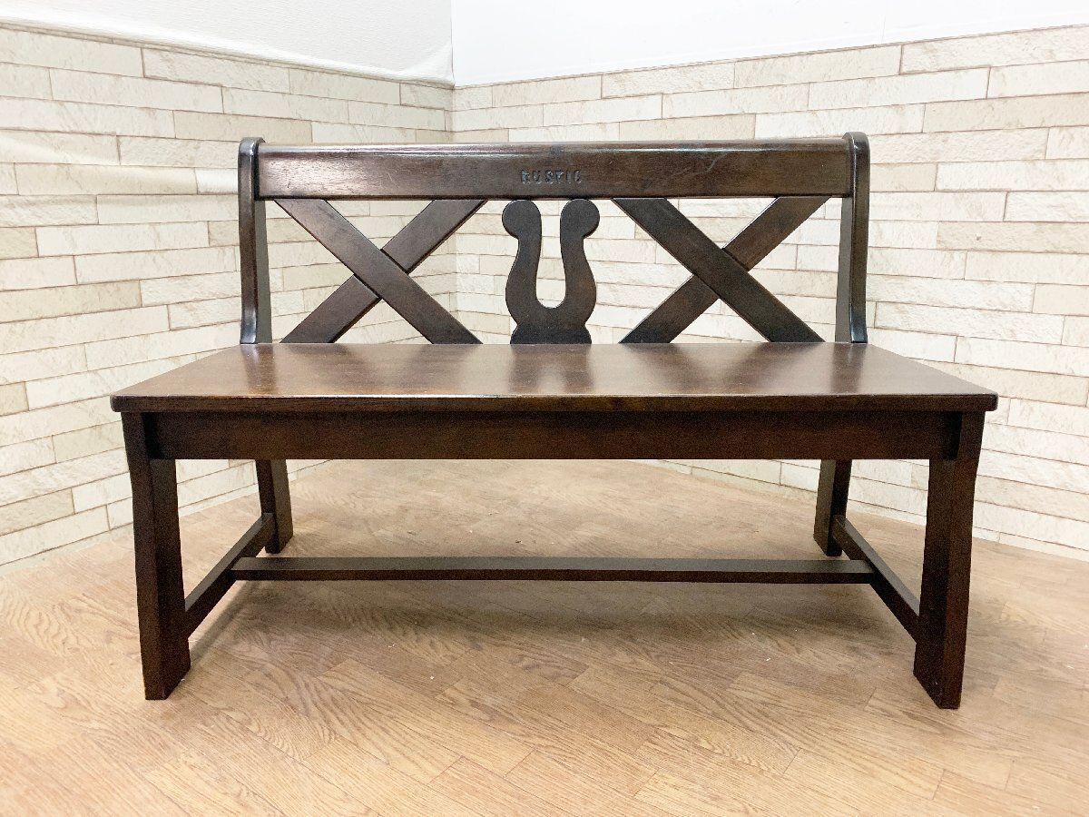 karimoku カリモク RUSTIC ルスティック ダイニングベンチ 木製
