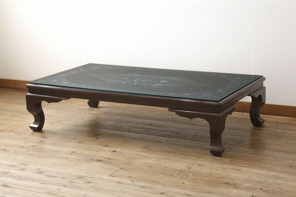 唐木ローテーブル GMIH159○花梨 唐木 座卓 センターテーブル リビング