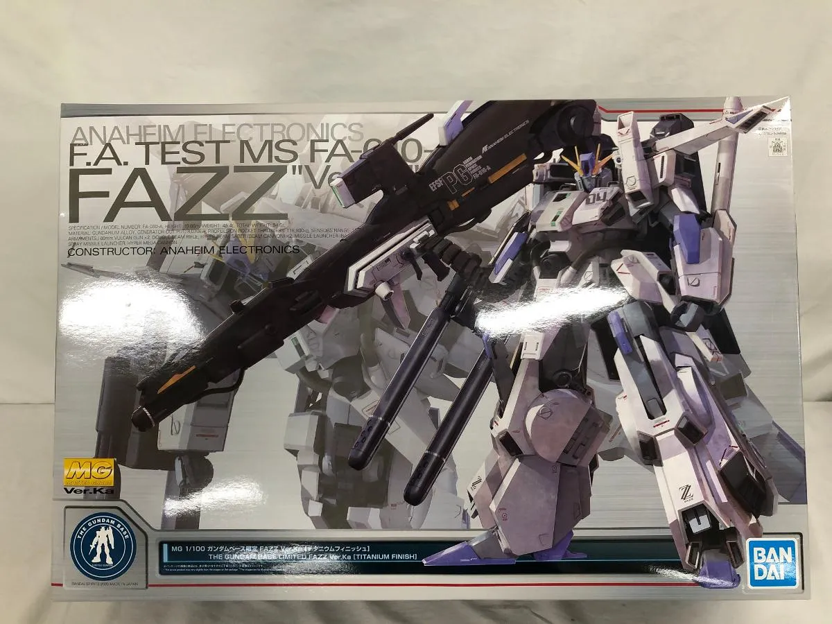 MG 1/100 FAZZ Ver.Ka（組立済、素人塗装品） レア！ガンダムセンチネル BANDAI MG 1/100 FAZZ Ver.Ka G11 |