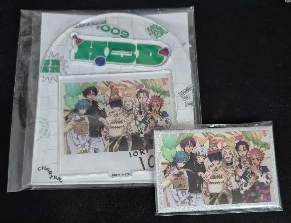 カリスマ ハウス 本橋 伊織 2023 誕生日 センイル アクリル+缶バッジ