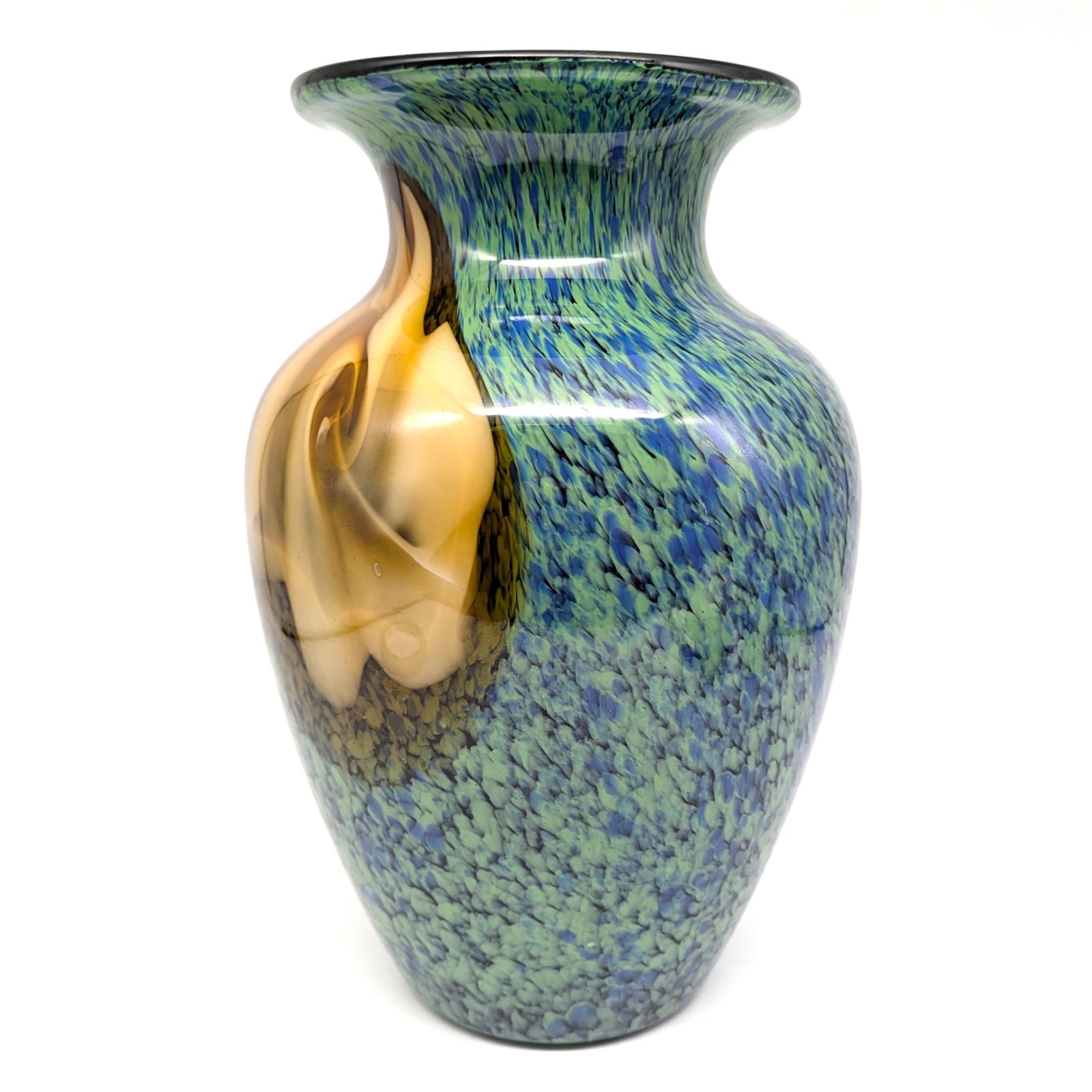 北洋硝子・津軽びいどろ・ガラス花瓶・フラワーベース・No.240711-29