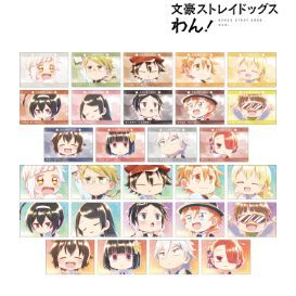【新品/公式】文豪ストレイドッグス わん！ Ani-Art aqua label 第2弾 ブロマイド3枚セット【コンプリートBOX/10P入り】
