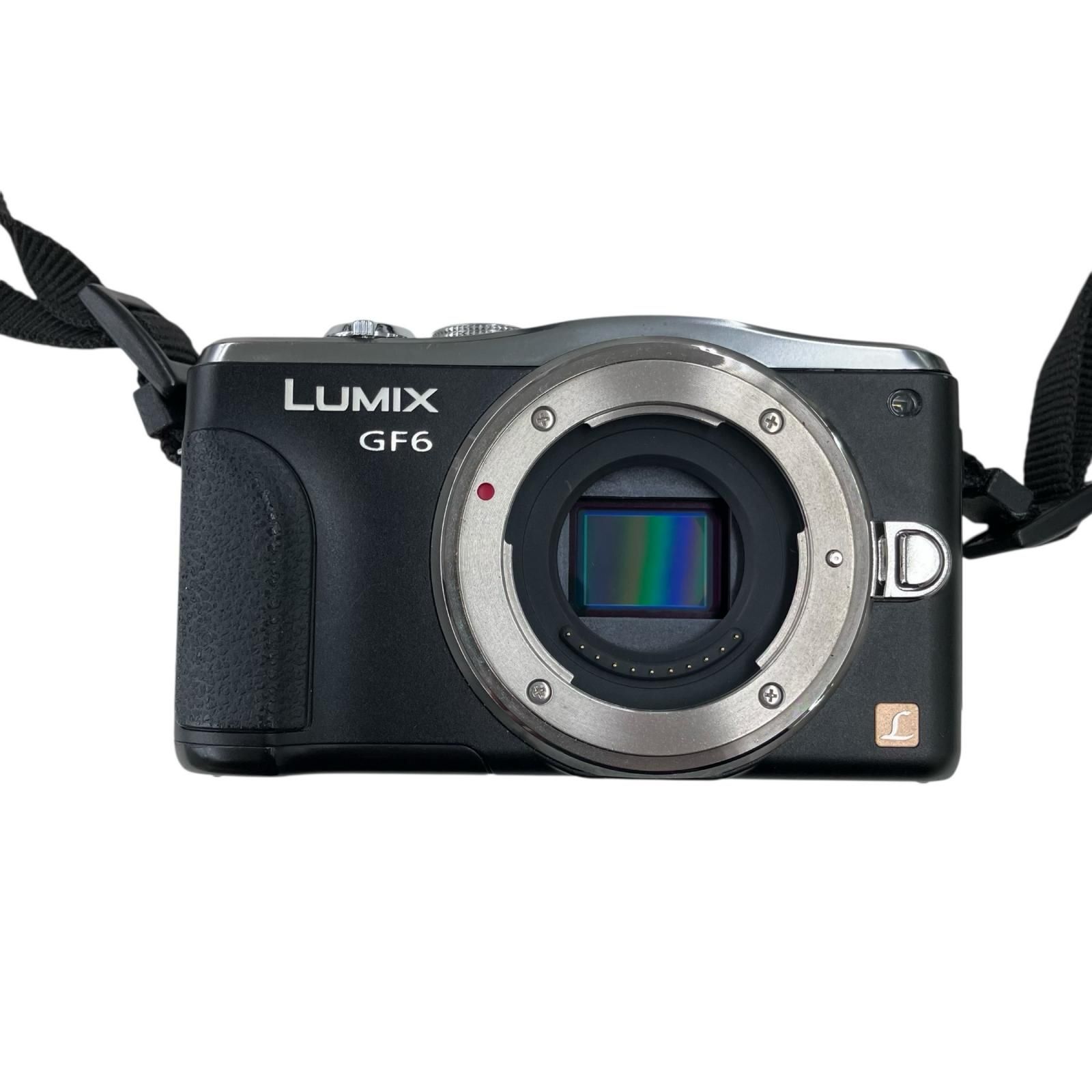 186000 Panasonic パナソニック ミラーレス一眼 LUMIX GF 6 DMC ブラック