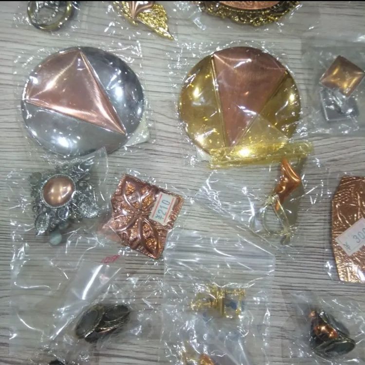 K068 七宝焼アクセサリー素材　大量100点セット 正規 品ハンドメイド・手芸 - K068 七宝焼アクセサリー素材 大量