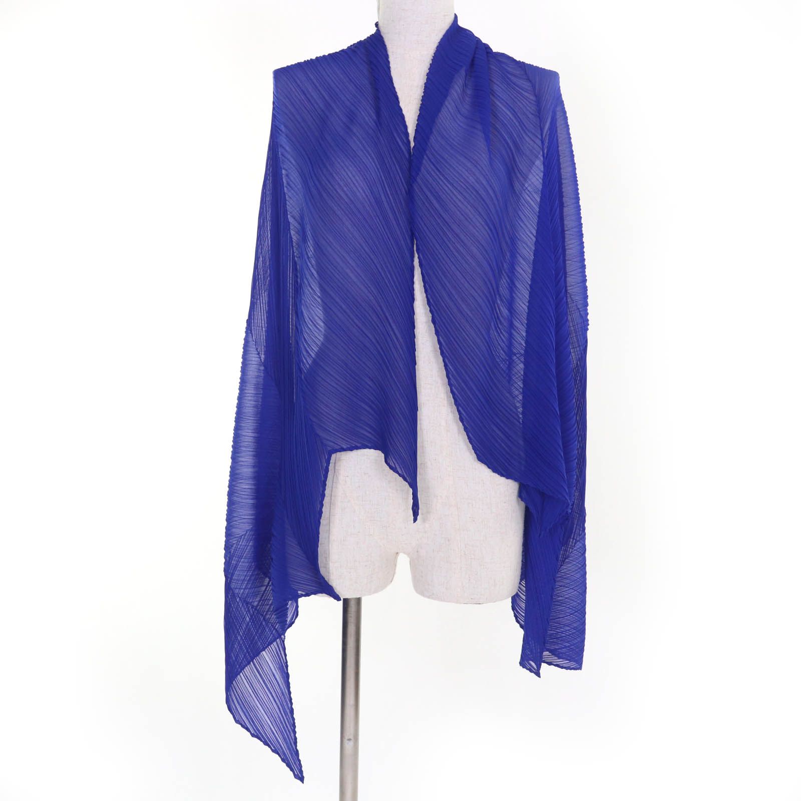 ISSEY MIYAKE イッセイミヤケ プリーツ スカーフ ストール ショール