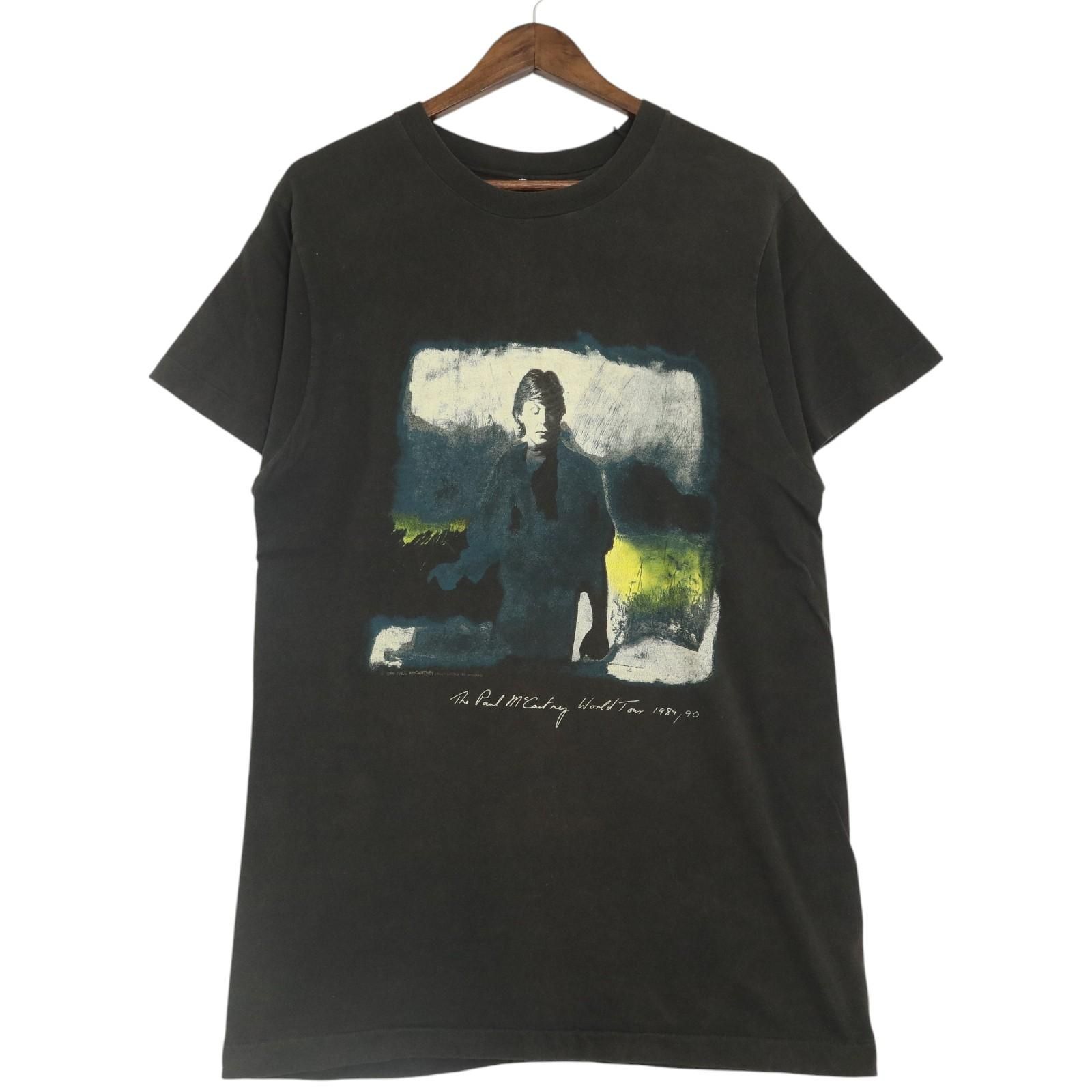 80年代 Paul McCartney ポールマッカートニー 半袖Tシャツ ブラック 