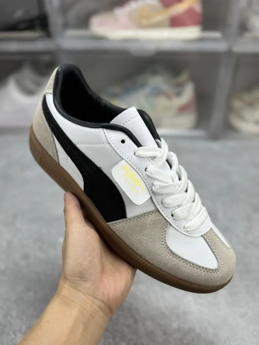 新品✨未使用❣️ 箱付 ✨ PUMAパレルモレザースニーカー