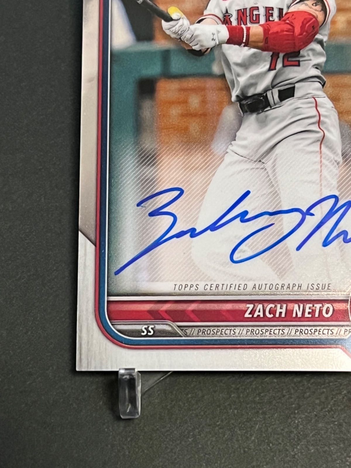 ザックネト直筆サインカード 2022 Bowman Chrome 1st Bowman Autograph 