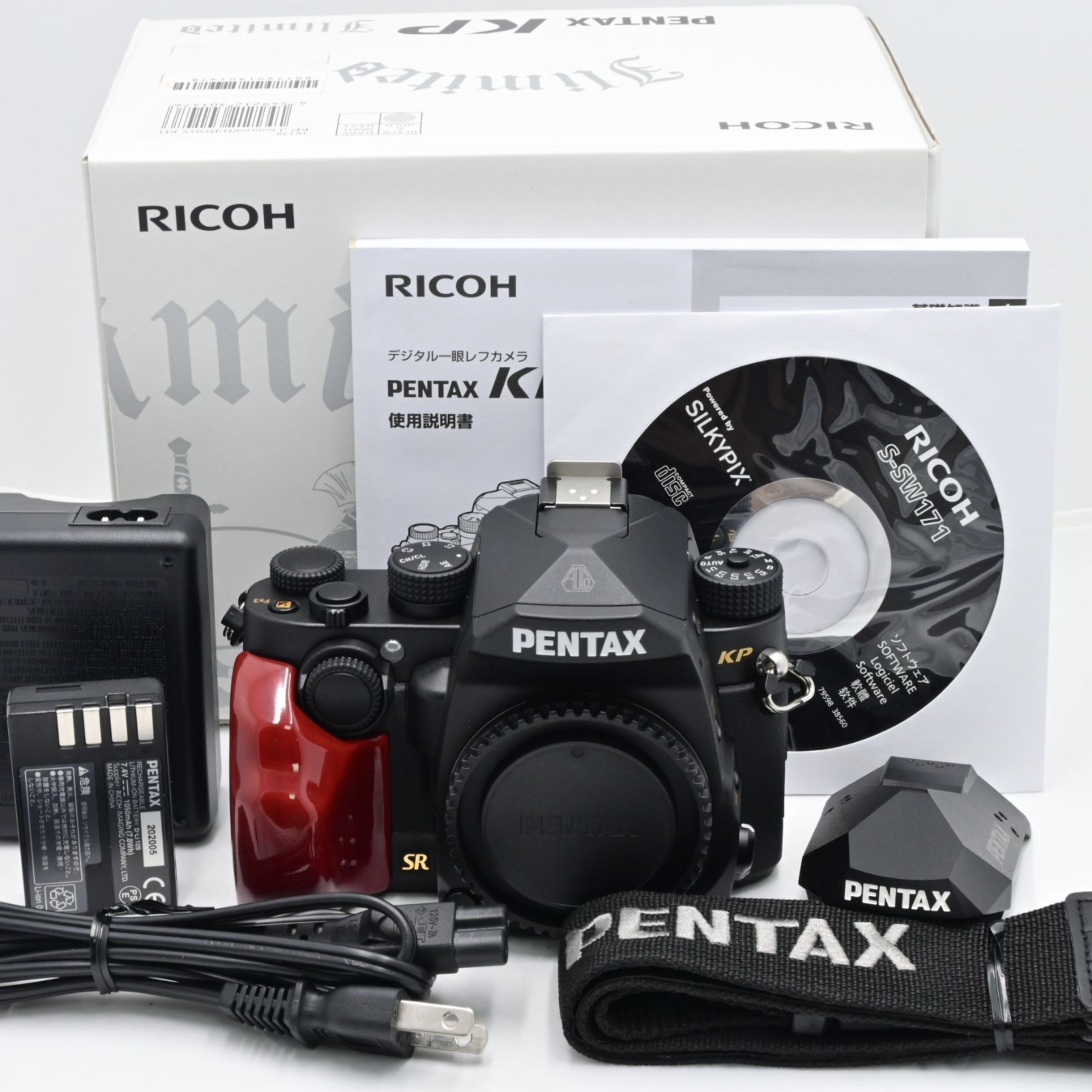 ☆美品☆ ペンタックス リコー PENTAX KP JLTD(BK＆GD)BODY デジタル