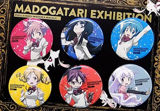 Amazon.co.jp: MADOGATARI展 限定 物語シリーズ 缶バッジセット