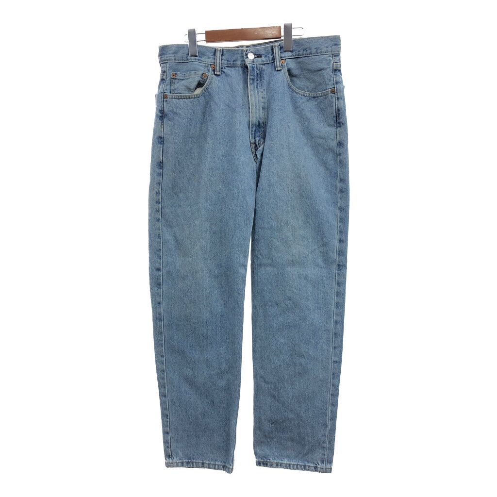 Levi's リーバイス 550 デニムパンツ アメカジ ブルー (メンズ W34 L32) 中古 古着 Q2390