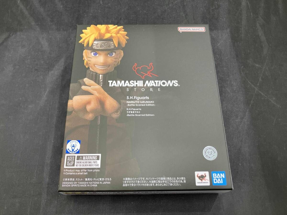 S.H.Figuarts うずまきナルト -Battle Scarred Edition- 魂ストア限定 NARUTO-ナルト- 疾風伝