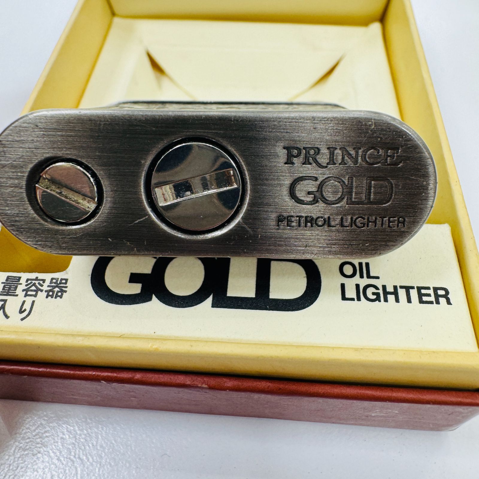 A【ヴィンテージ】PRINCE GOLD プリンス ゴールド ライター オイル 
