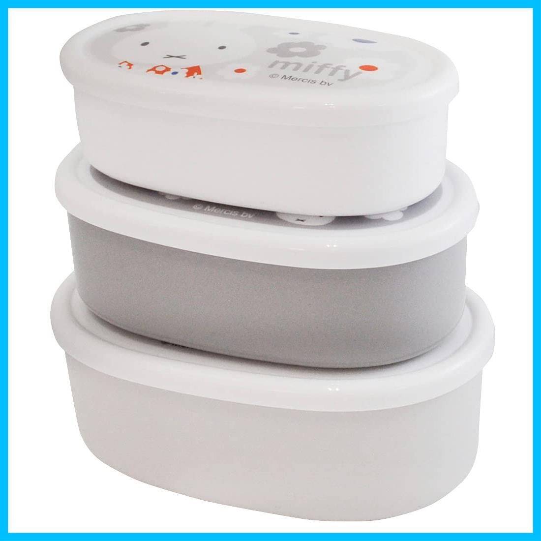 商品 モノトーン SRS3SAG ミッフィー 抗菌 Ag 3個組 小180ml 中280ml 大400ml 保存容器 シール容器 弁当箱 スケーター Skater WWW_NOITHATQUANGTHANH_NET