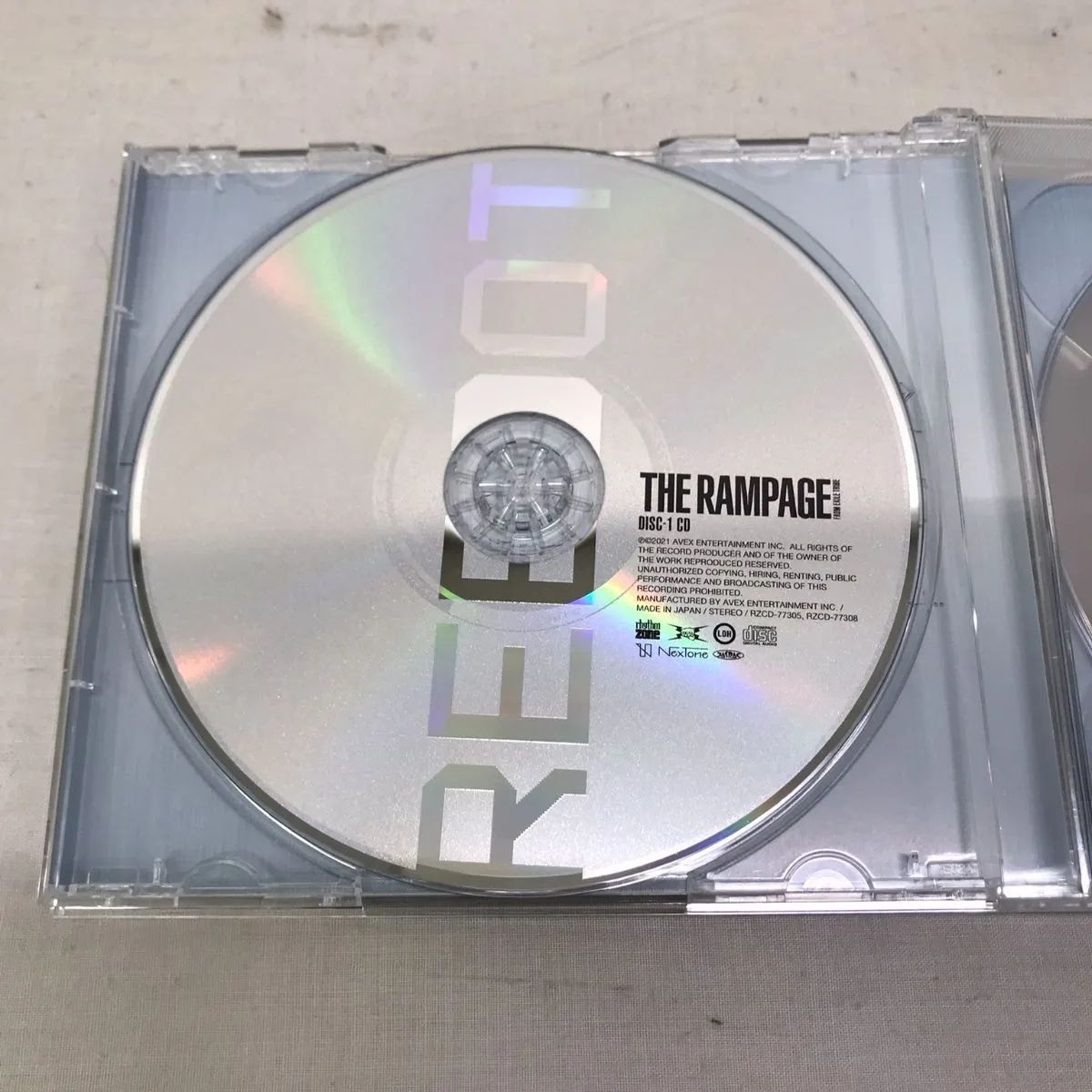 THE RAMPAGE from EXILE TRIBE/REBOOT (豪華盤/3CD+2Blu-ray) CD
