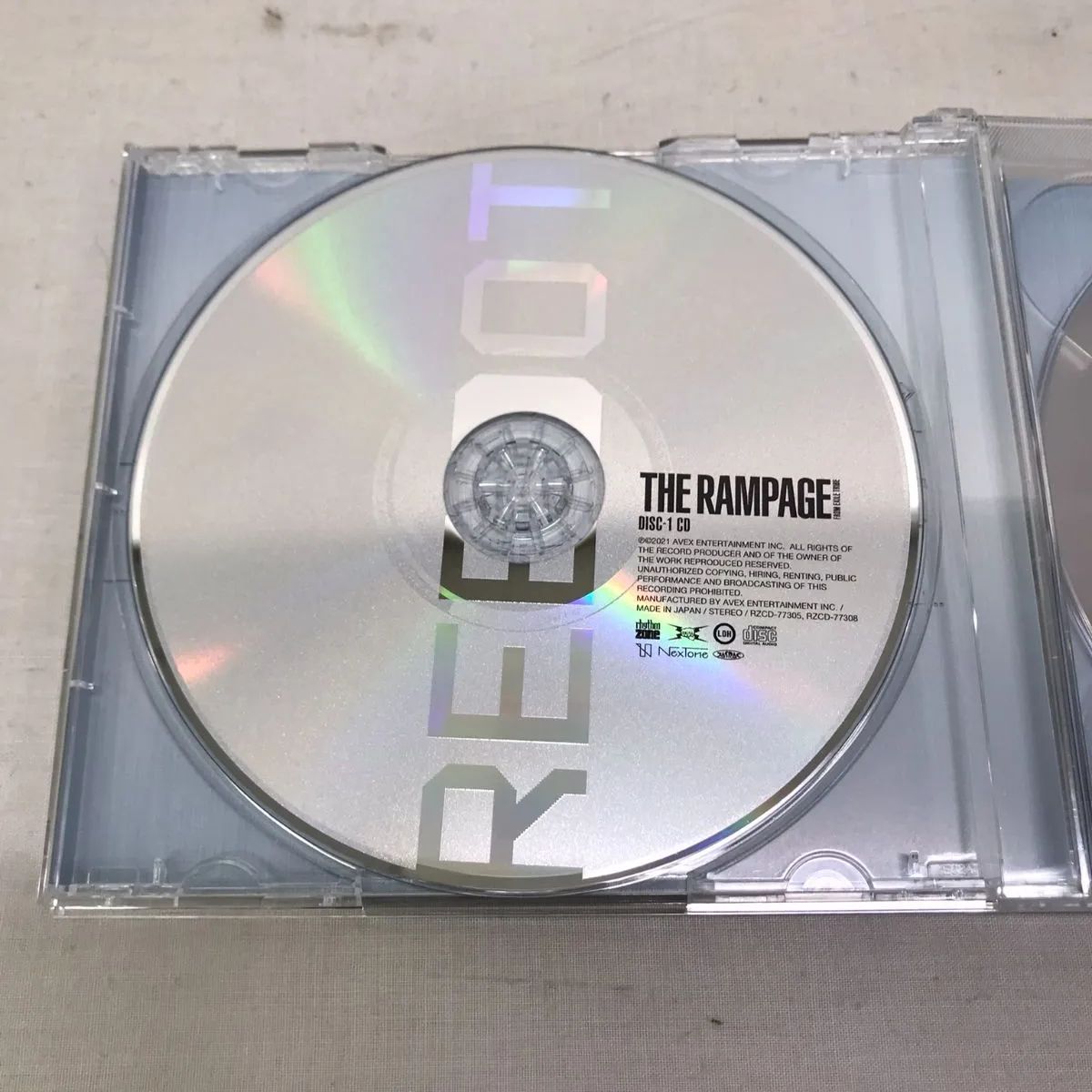 THE RAMPAGE for EXILE TRIBE REBOOT (CD3枚組+Blu-ray2枚組