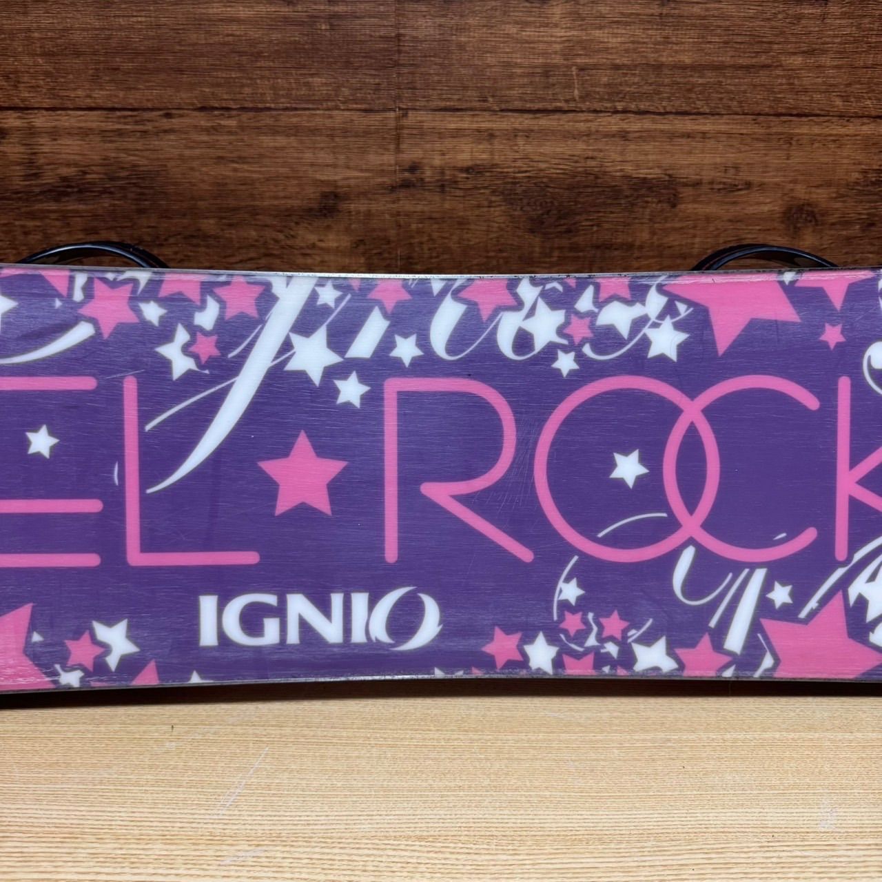 IGNIOスノーボード138 IGNIOイグニオ レディース スノーボード 2点セット 138cm