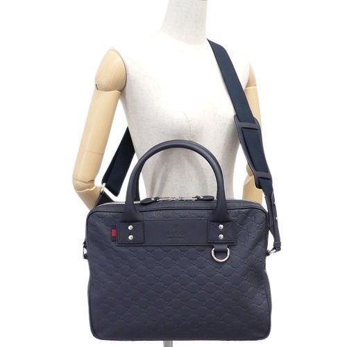 GUCCI ブラック ビジネスバッグ　ブリーフケース グッチ メンズ バッグ/鞄ビジネスバッグ | GUCCI® JP
