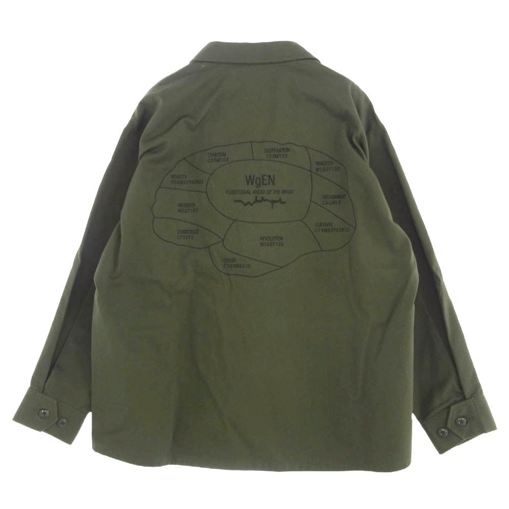 WTAPS ダブルタップス 21AW 212WDT-SHM02 JUNGLE BRAIN EMBROIDERED