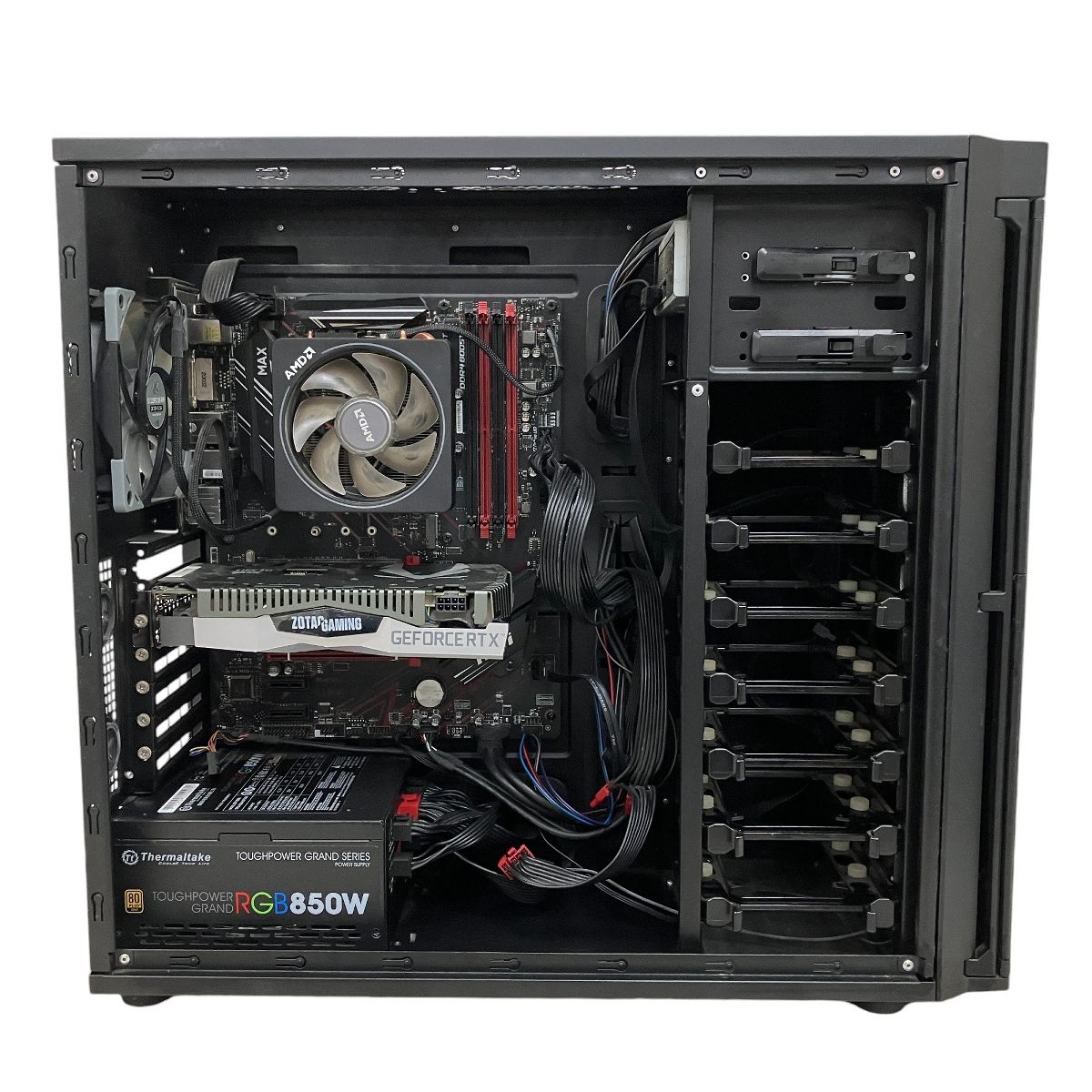 自作パソコン Antec デスクトップ パソコン MSI B450 GAMING PLUS RTX2060 メモリ無 CPU無 ストレージ無 ジャンク  M9125402 - メルカリ