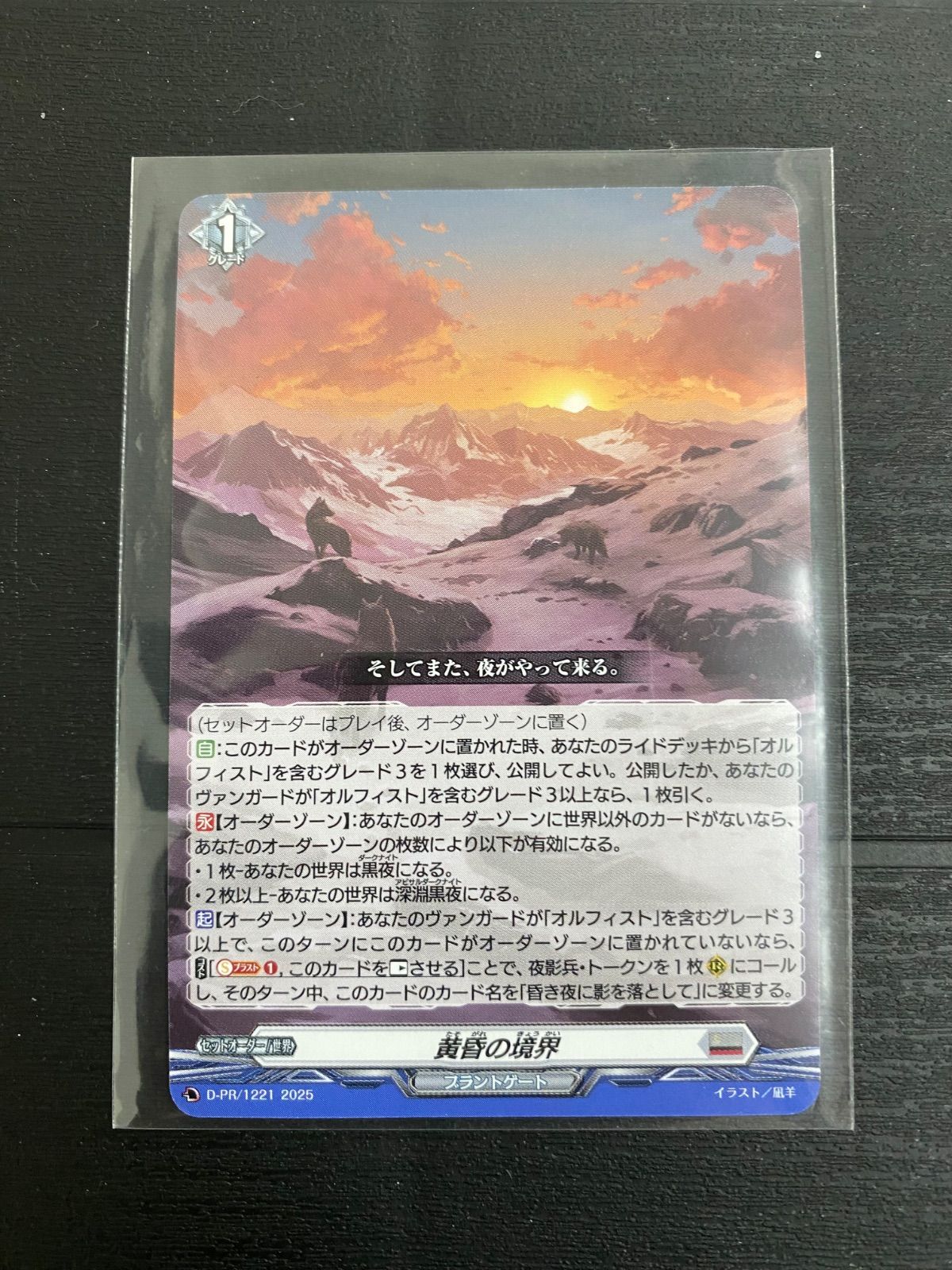 ヴァンガード 黄昏の境界 キラ ホロ プロモ PR - メルカリ