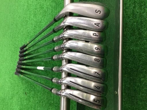 中古】 テーラーメイド M4 8S アイアンセット IR RE-AX 90 STEEL