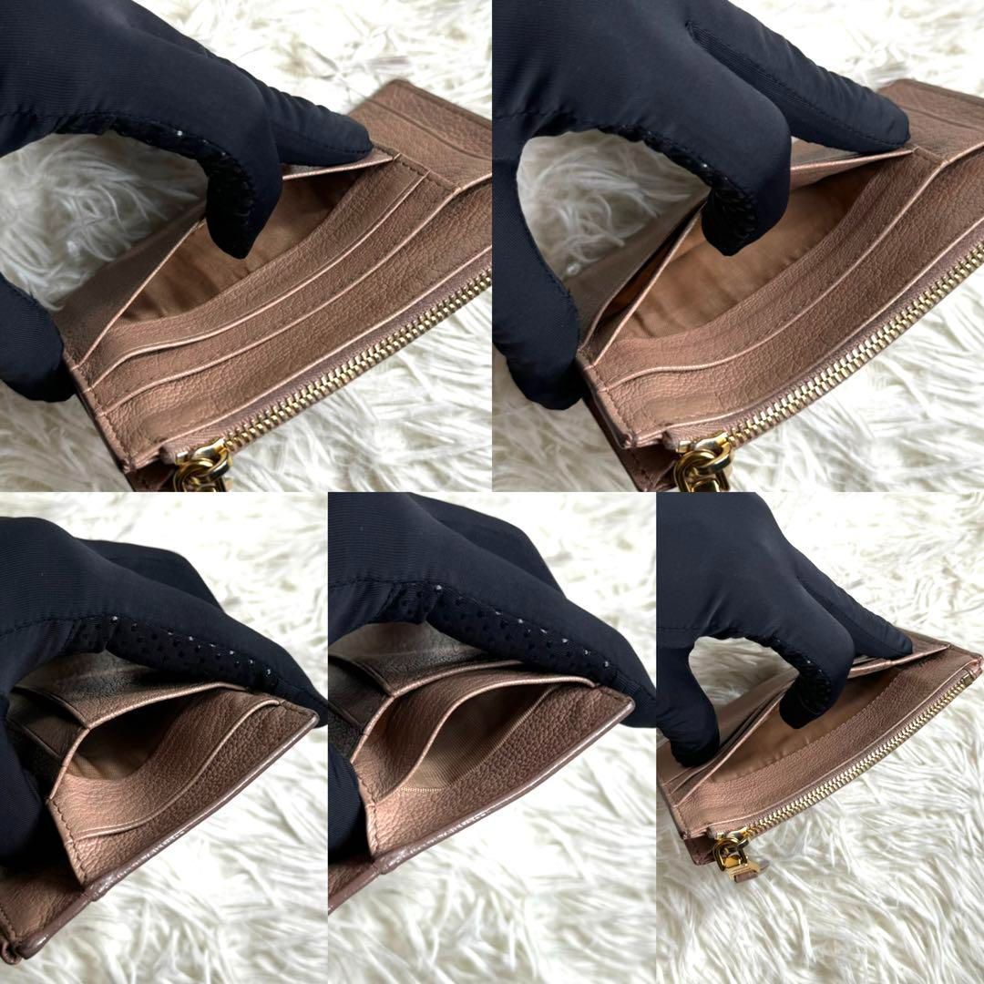 miu miu ミュウミュウ マドラスレザーフラグメントケース 5MC446