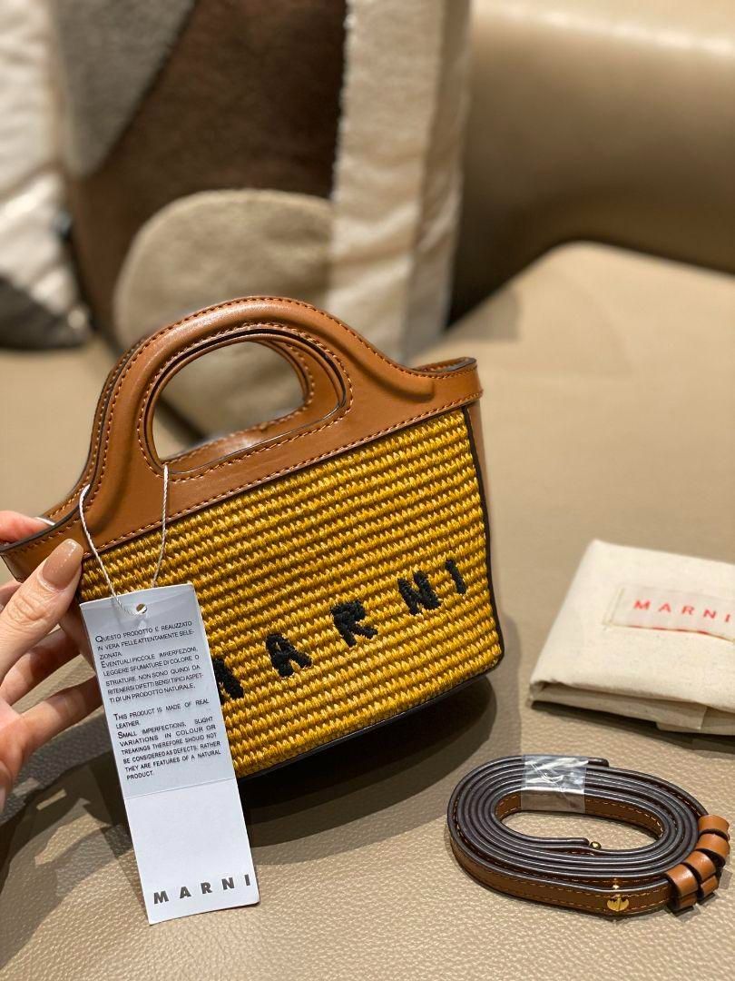 极美品⭐新品 ⭐Marni マルニ ベジタブルバスケット #Sサイズ